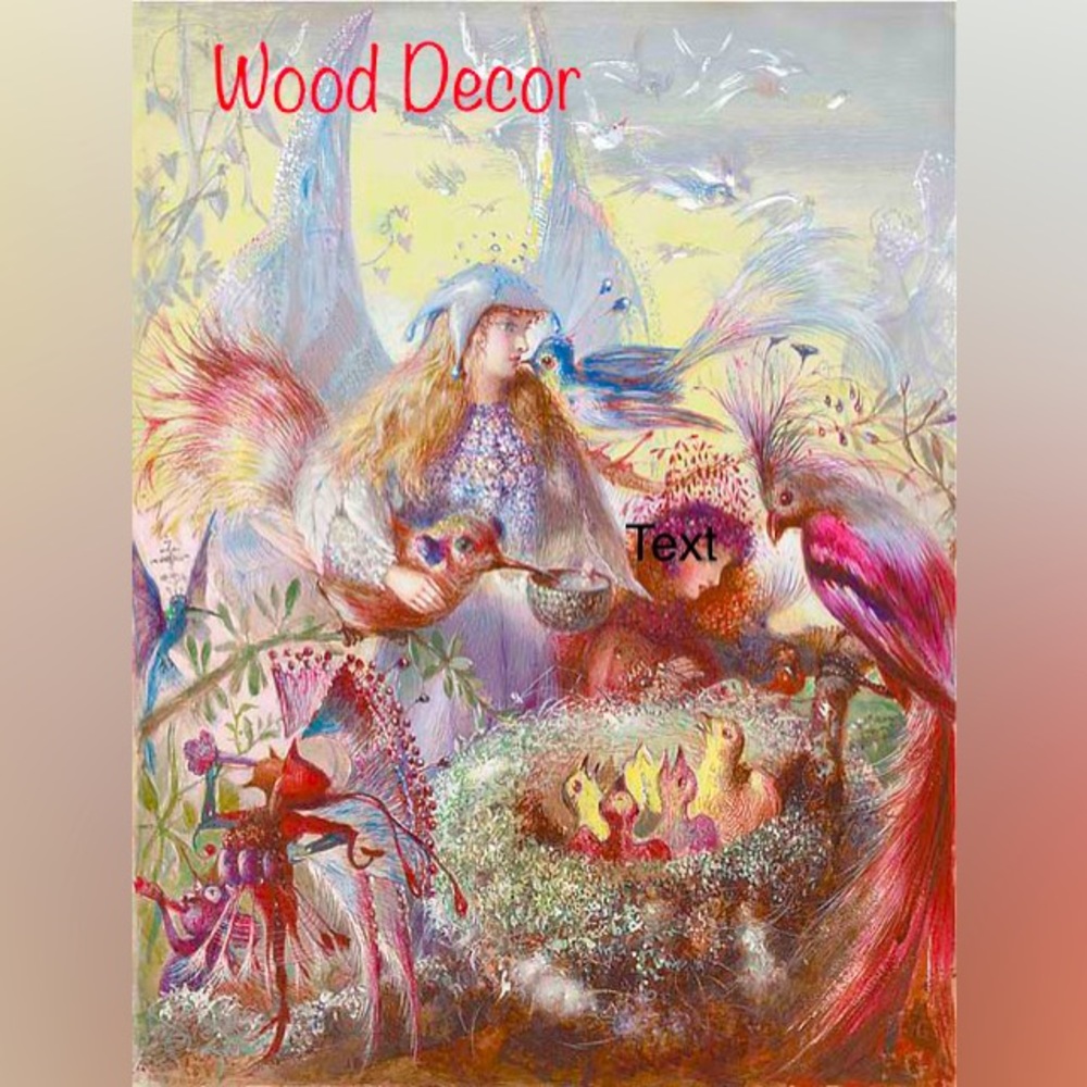 💜Wood Decor💜